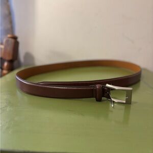 Men's Brown Leather Belt